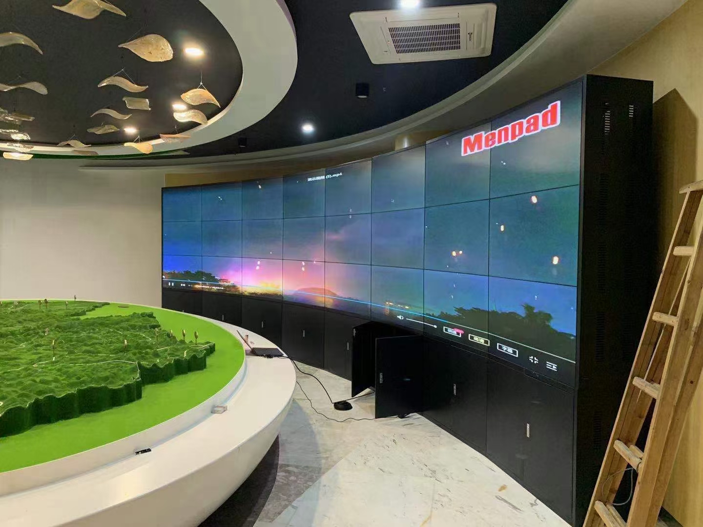 宁陵拼接屏安装案例展示