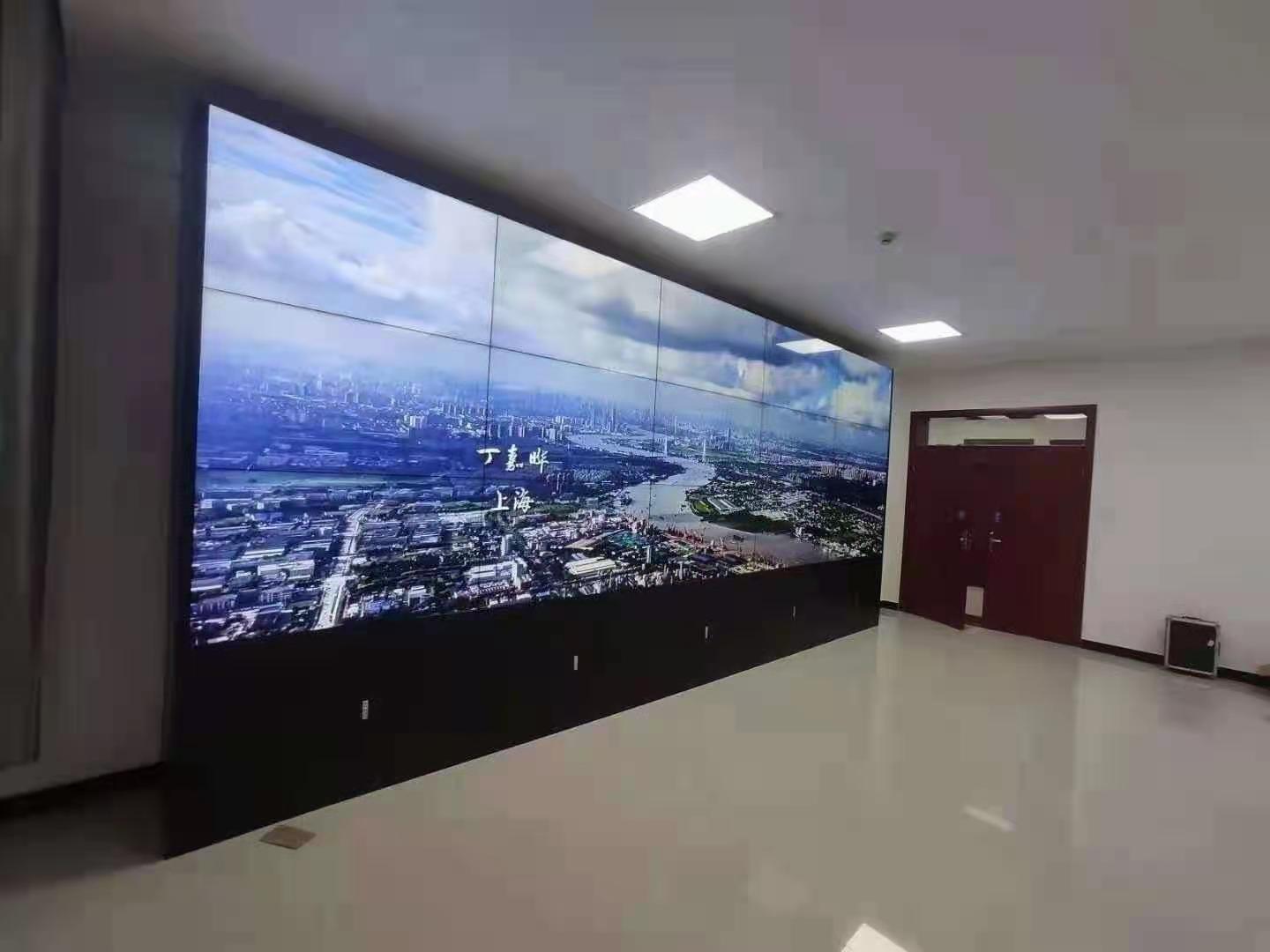 宁陵拼接屏-55寸京东方液晶拼接屏3X4案例展示